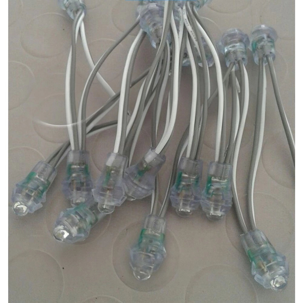 Trade Shop - 50 Led Cielo Stellato Faretti Incasso Luce Bianca Fredda Kit Punti Luce 12v Ip68 -