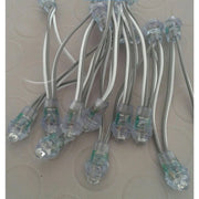 Trade Shop - 50 Led Cielo Stellato Faretti Incasso Luce Bianca Fredda Kit Punti Luce 12v Ip68 -