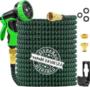 Serpentino flessibile per giardino con 10 getti - tubo flessibile senza angoli - connessione extra resistente - core in lattice - 15 m