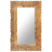 Specchio 80x50 cm in Legno Massello di Mango cod mxl 67789