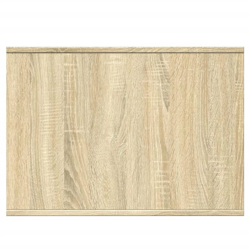 Mobiletto per lettiera per gatti in legno ingegnerizzato Sonoma marrone 02_0043338