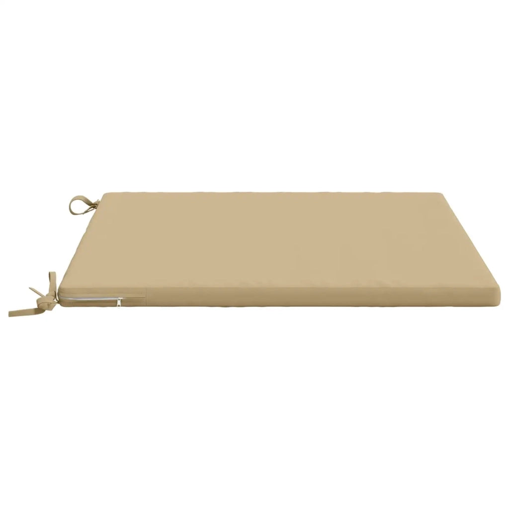 Cuscini per Sedia in 4 Pezzi SOEST 4 pz 100% Poliestere Beige 944786