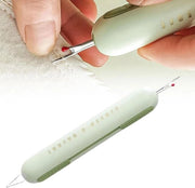 2-in-1 strumento per uncisione e inizializzazione a maglia - attrezzo per inizializzare, rimuovere e cucire.