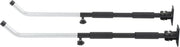 Supporto per attrezzi da 62 a 102 cm - Otre in alluminio - Supporto pieghevole - Capacità di carico 40 kg - Adatto per cassetto degli attrezzi/kanoe/kayak - Supporto di archiviazione