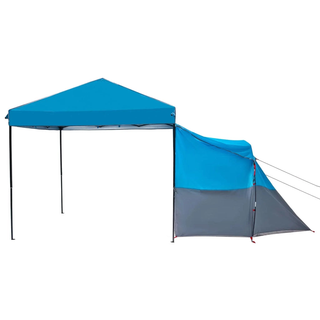 Set di Tende da Campeggio con tetto 2 pcs Blu Taffeta e Tessuto 3337169