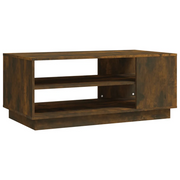 Tavolino da salotto | Tavolino da caff¨¨ | Tavolino da Soggiorno Rovere Fumo 102x55x43 cm in Truciolato