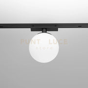 GFA1560- SFERA LED AD INCASTRO MAGNETICO PER BINARIO 48V "GBIN30" LED 3000K 375LM 6W D.12CM NERO