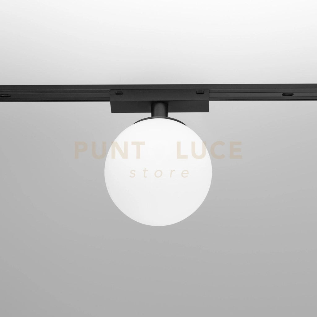 GFA1560- SFERA LED AD INCASTRO MAGNETICO PER BINARIO 48V "GBIN30" LED 3000K 375LM 6W D.12CM NERO