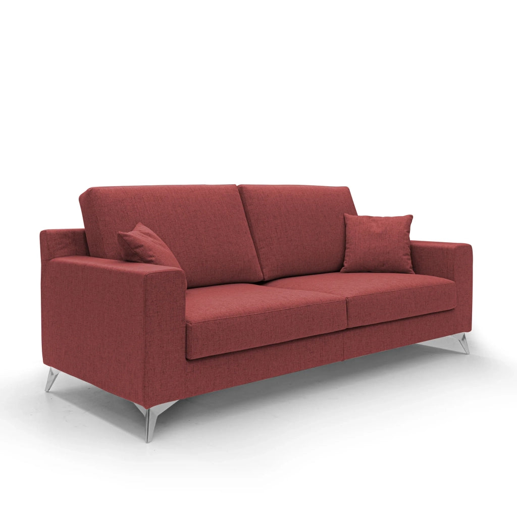 Michael Divano in tessuto impermeabile antimacchia T03 166 cm rosso