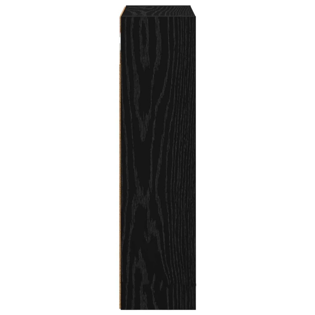 Armadio da bagno a muro Rovere Nero 40 x 16 x 62,5 cm 889368