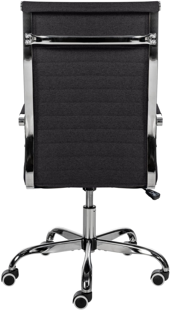 Sedia Da ufficio Amadora nero,Tessuto