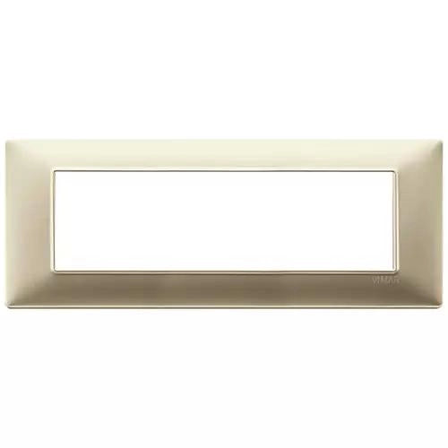 VIMAR PLANA PLACCA 7M CHAMPAGNE OPACO