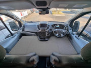 Matras per Ford Transit caravan grigio - compatibile con (2006-2013) - richiede contenuto HTML Matras opvouwbaar