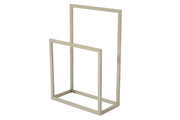 Portasciugamani in metallo "Gediz" - 25 x 60 x 90 cm - Taupe