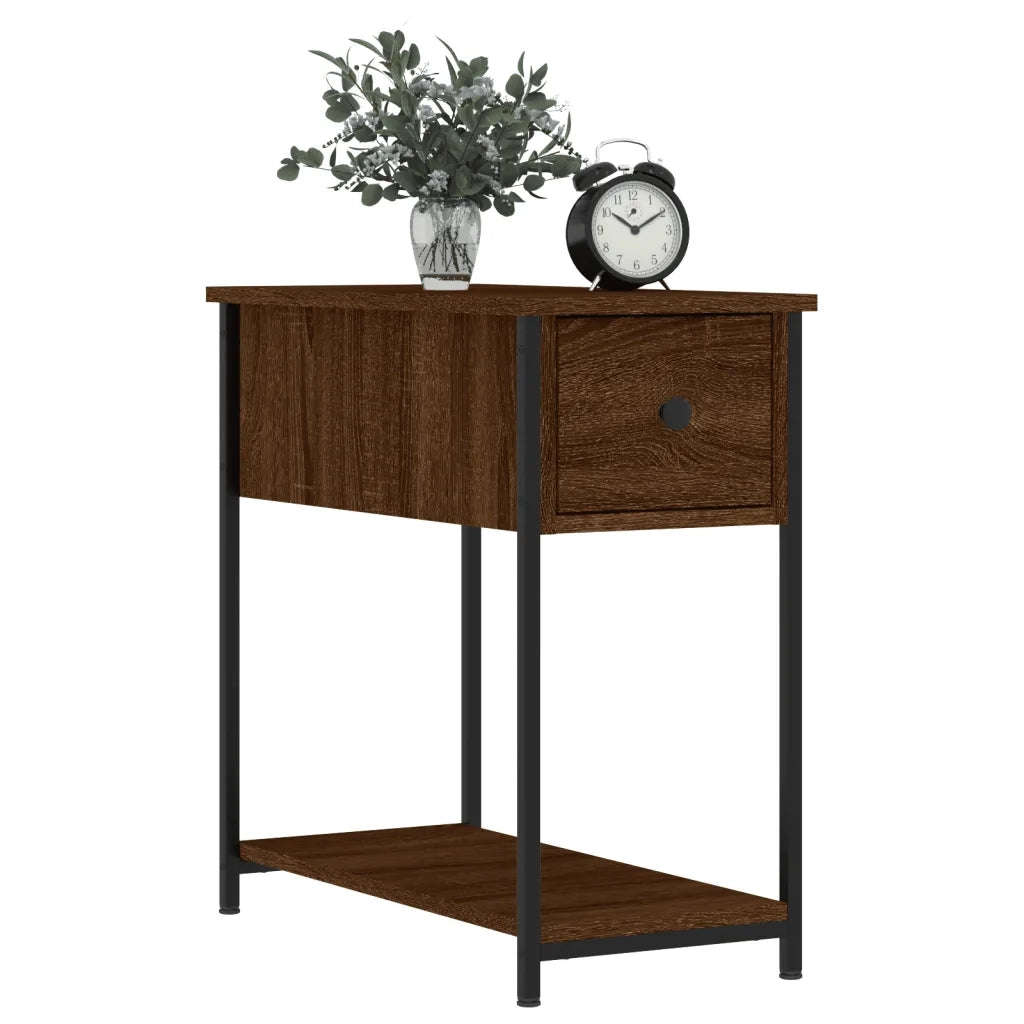 Comodini 2 pz Rovere Marrone 30x60x60 cm in Legno Multistratocod mxl 126305