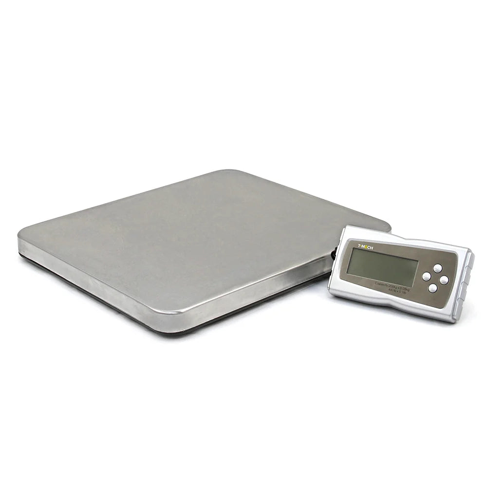 Bilancia Postale Digitale 200 kg Piattaforma 41x36 cm LCD Funzione Tara