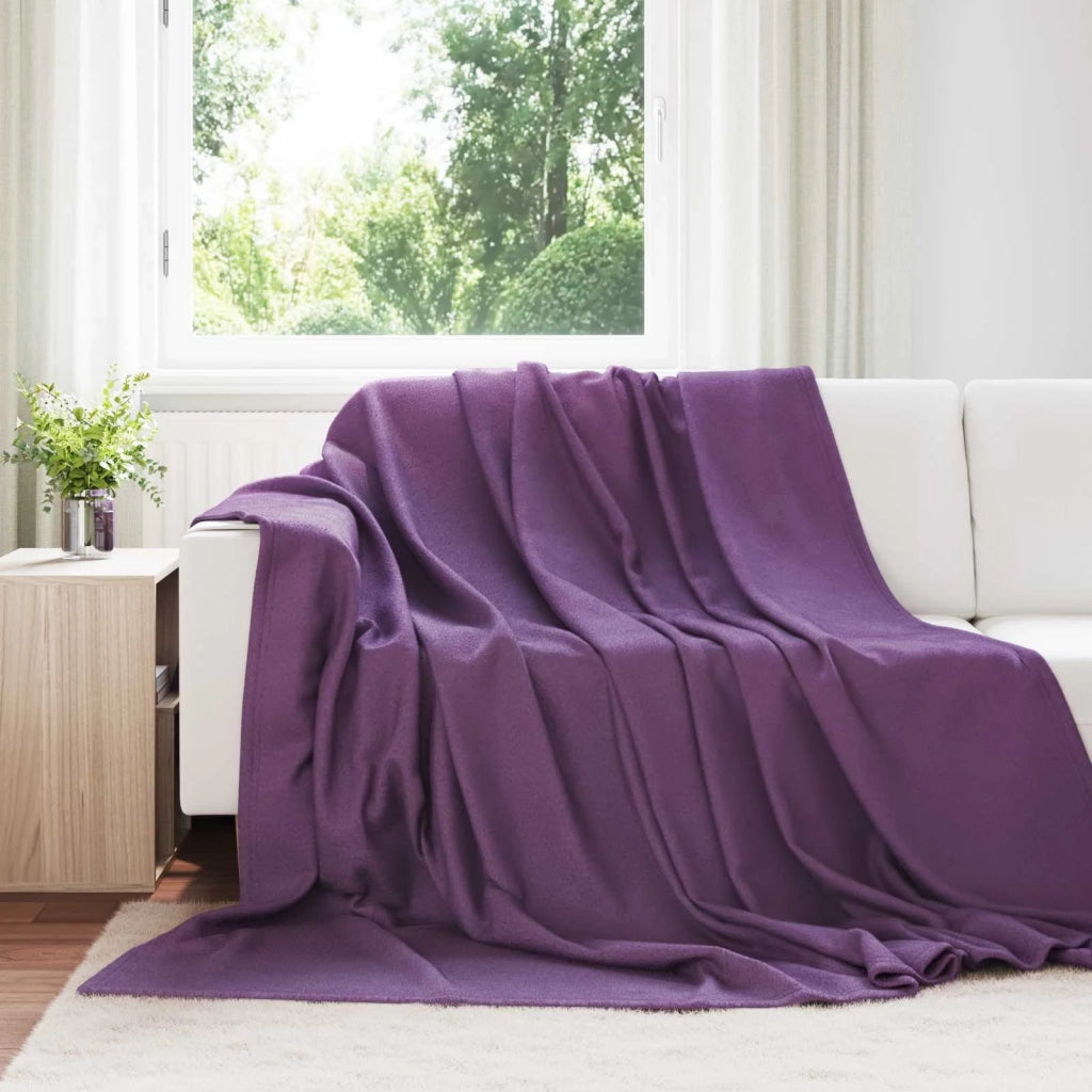 Coperta Viola 270 x 240 cm Panno