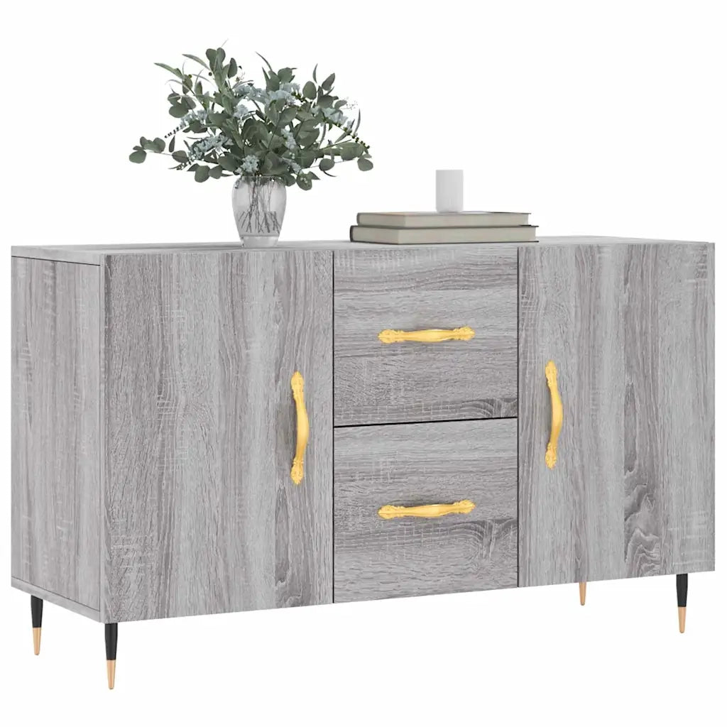 Credenza Grigio Sonoma 100x36x60 cm in Legno Multistrato 828154