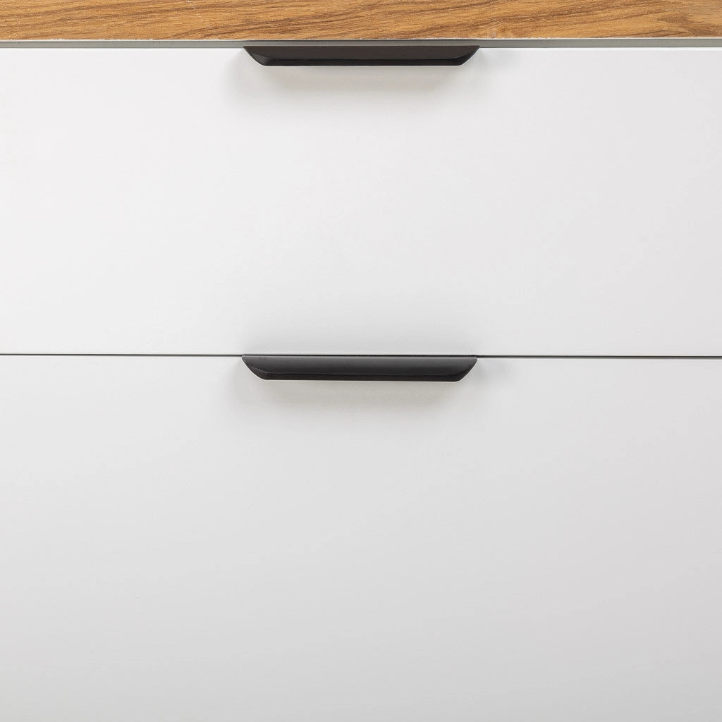 Comodino in legno con 1 cassetto e 1 anta 45x35x60h cm