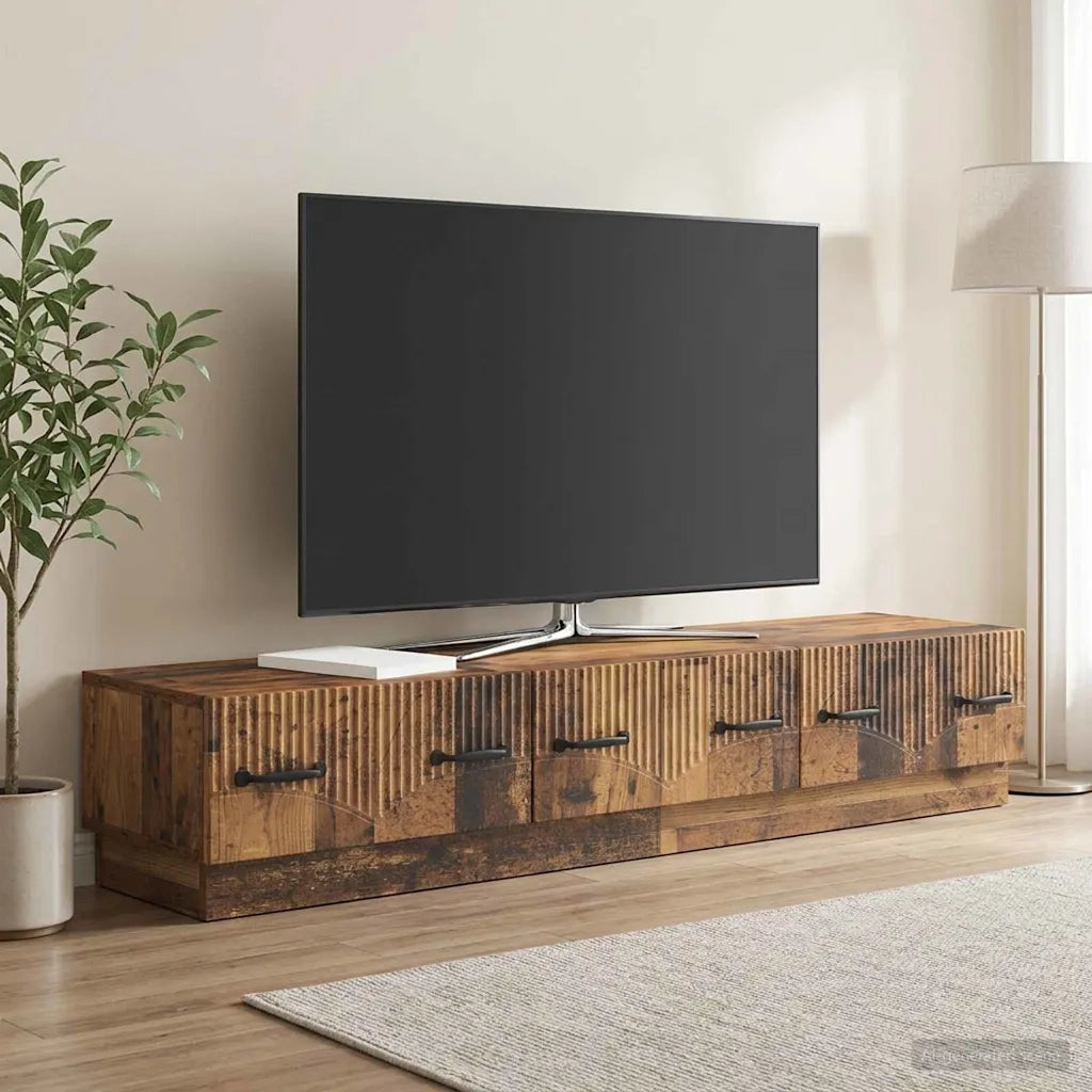 Mobile TV Legno antico 147 x 34,5 x 27 cm Legno ingegnerizzato 895403