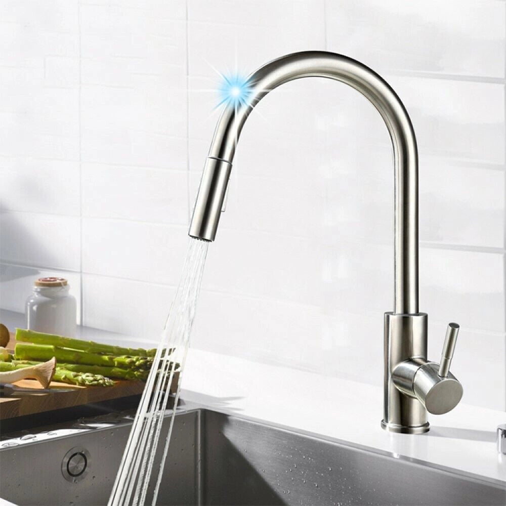 Rubinetto miscelatore lavello cucina sensore Touch doccetta estraibile Art.59987