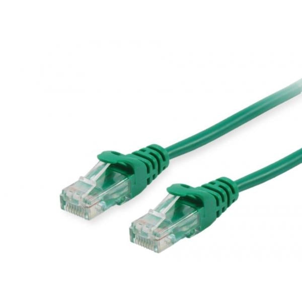 CAVO RETE CAT.6 U/UTP RJ45 2M GREEN