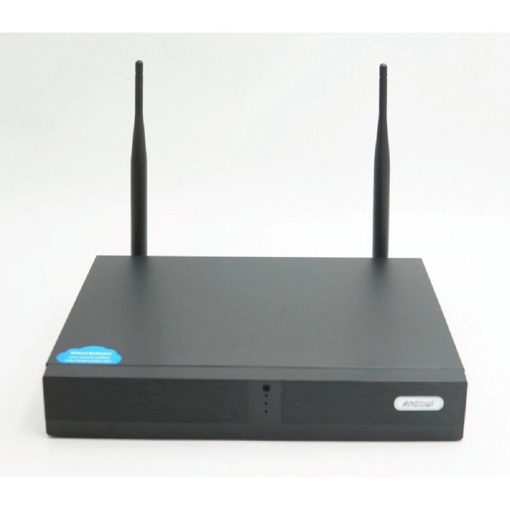 Trade Shop - Set Sistema Di Sorveglianza Registrazione 4k Hd Telecamera 4 Canali Cctv Q-s4pro -