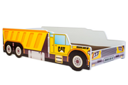 Letto-carrozzina per bambini 140x70 con materasso-Camion ribaltabile