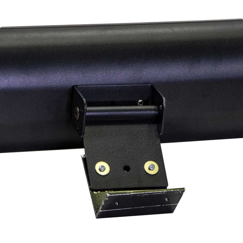 Riscaldatore ad infrarossi in Alluminio Nero 70x14 cm 17 cm mod. infrarossi con controllo remoto e lampada alogena