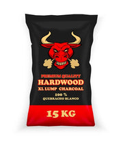 Carbonella TORO per Barbecue, Quebracho Blanco del Paraguay,  Esalta sapori e Profumi, Pezzatura Grande - 15 kg - TORO