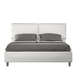Letto Matrimoniale 160x200 cm Senza Rete Sleeper Bianco