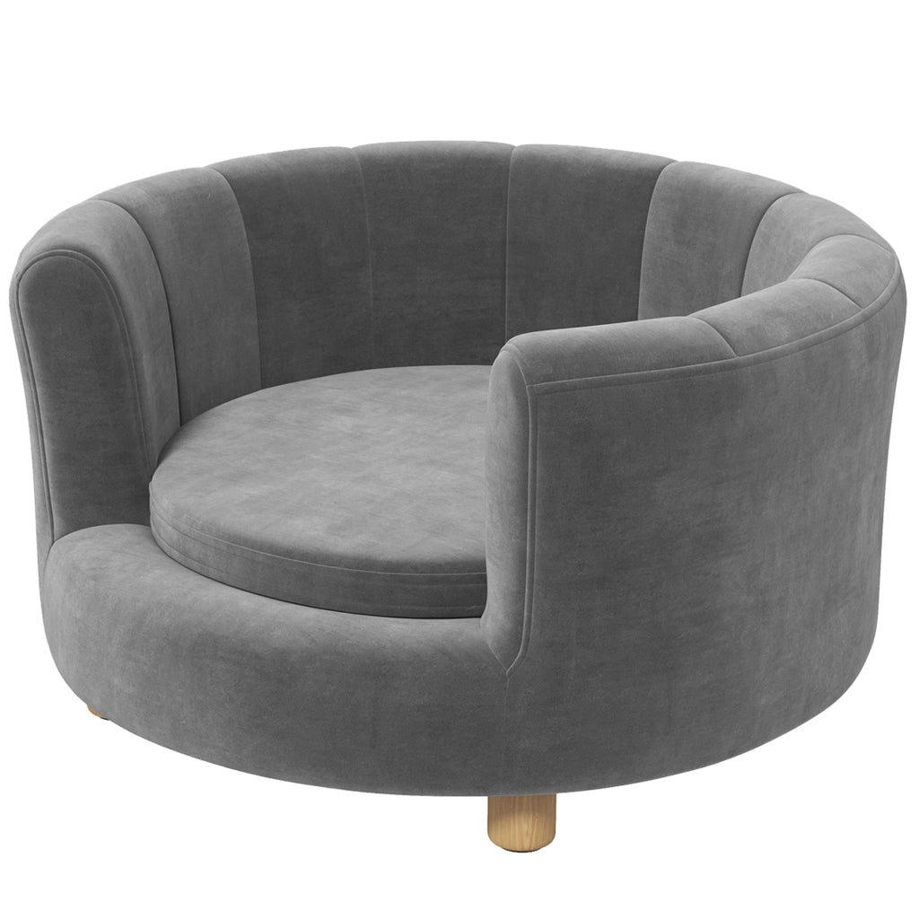 Letto per Cani e Gatti ¨C Minimal ¨C Grigio Legno