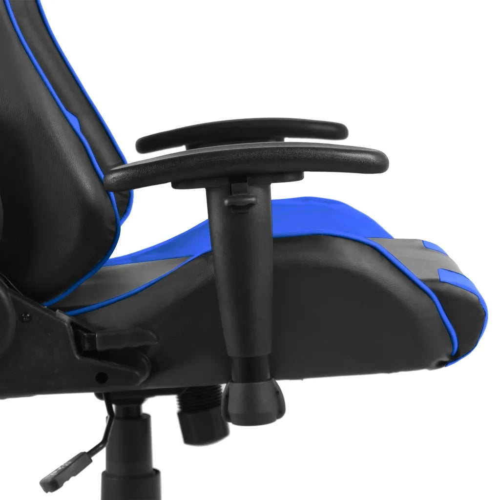 Sedia da Gaming | Sedia da e-sports Girevole Blu in PVC