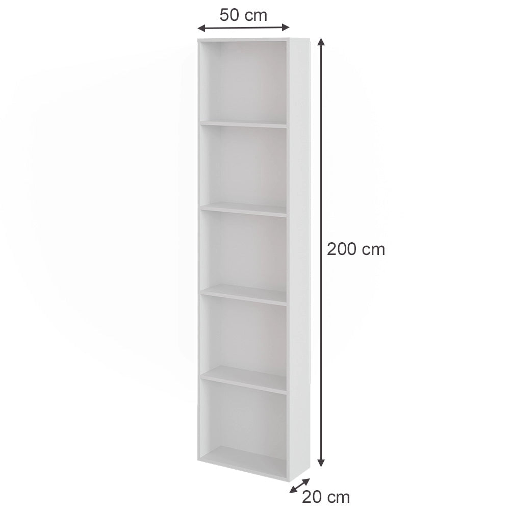 Vicco Ripiano laterale Bianco 50 x 200 cm