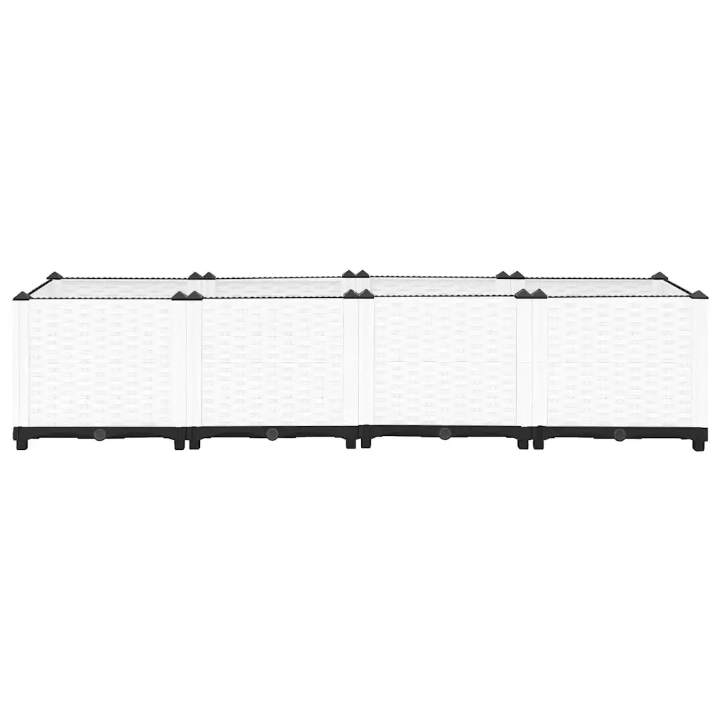 Fioriera Rialzata 160x40x38 cm in Polipropilene 153311