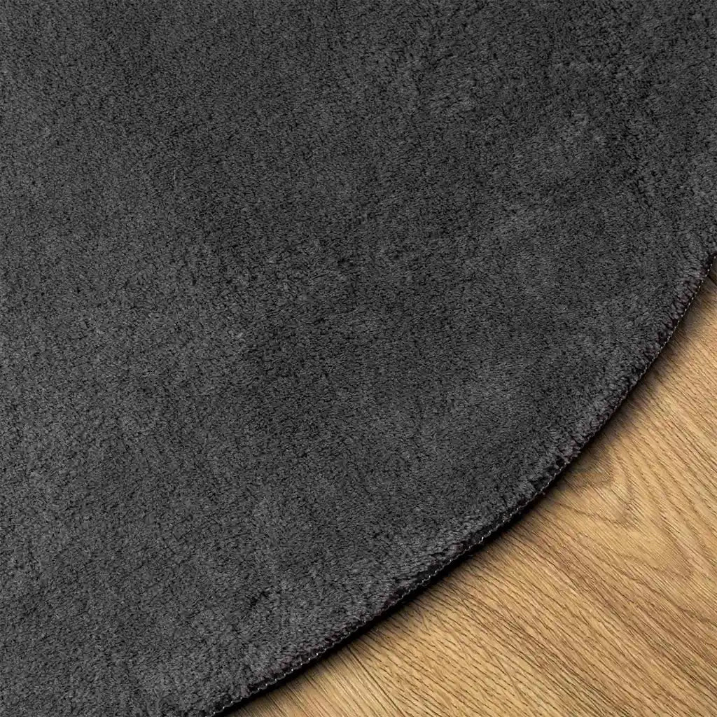 Tappeti per area HUARTE Antracite 80 x 150 cm Poliestere 4103705