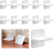 10 pezzi di sicurezza per mobili Anti-kantelhouder senza foratura (bianco)