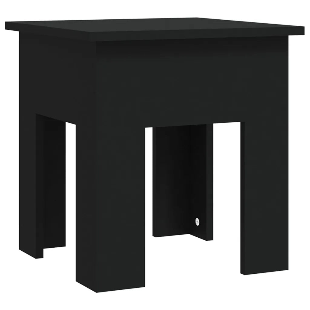 Tavolino da Salotto Nero 40x40x42 cm in Truciolato cod mxl 22969