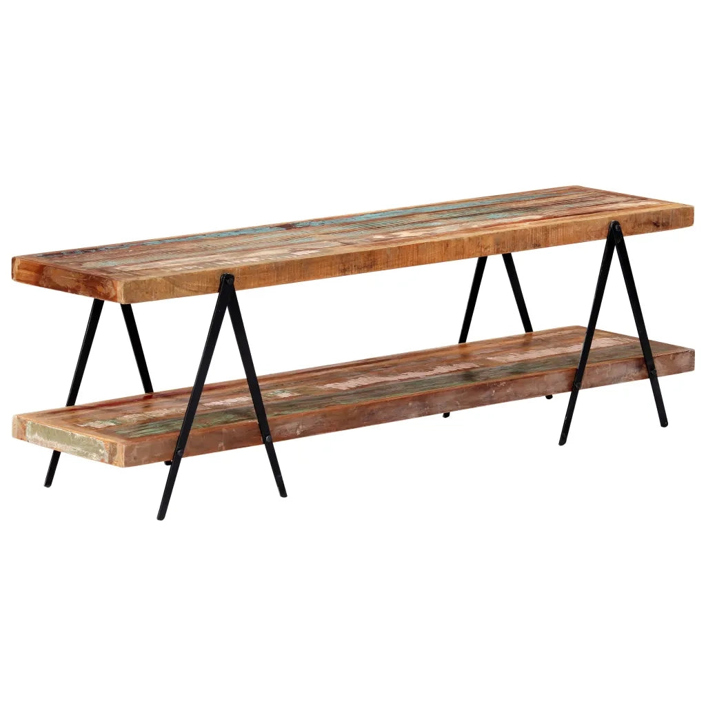 Mobile Porta TV 160x40x50 cm in Legno Massello di Recupero cod mxl 13822