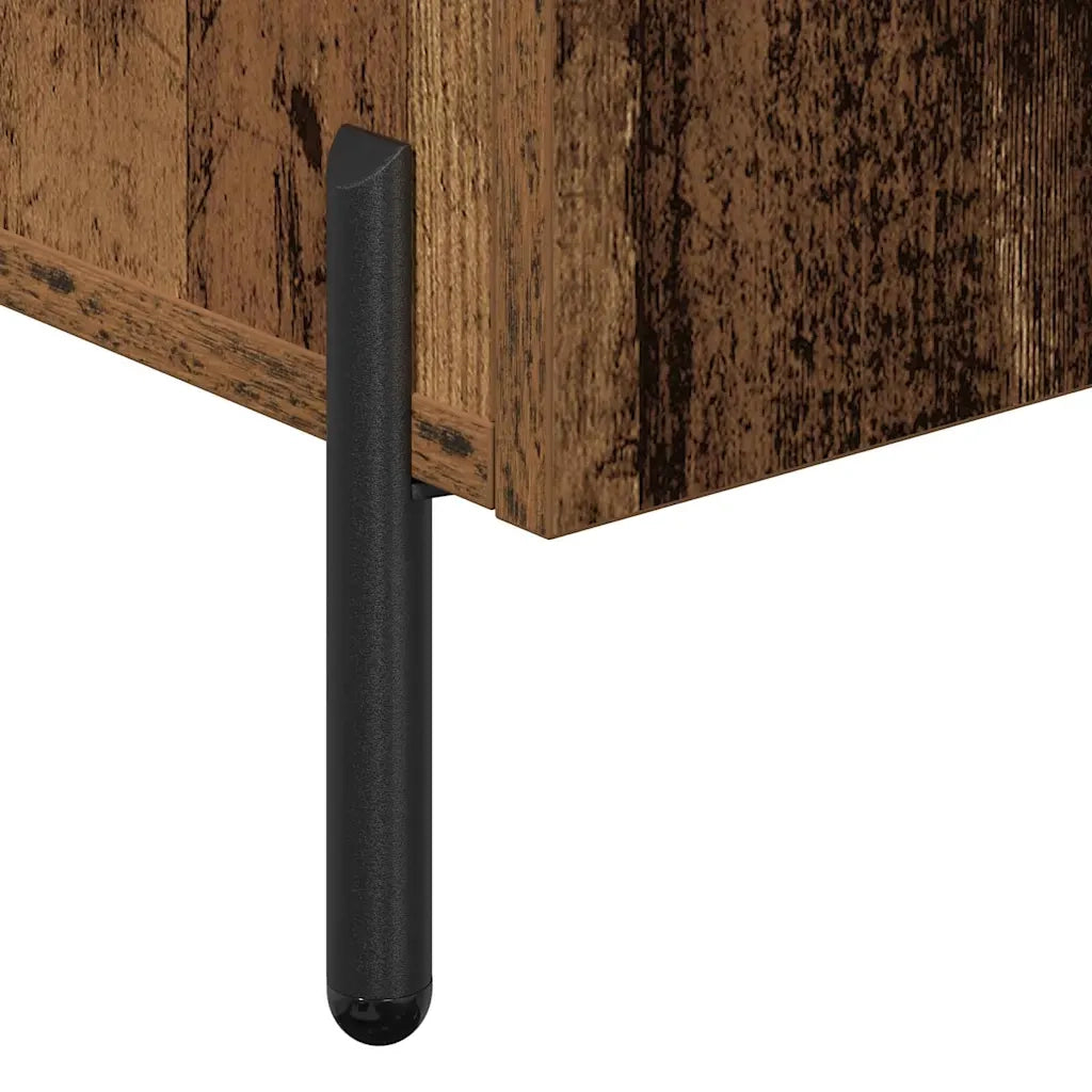 Credenza | Madia | Buffet da pranzo | Armadio da pranzo Legno vecchio 90 x 34 x 80 cm Legno multistrato