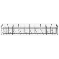 Voliera Antracite 1,79x10x1,85 m in Alluminio 3155806