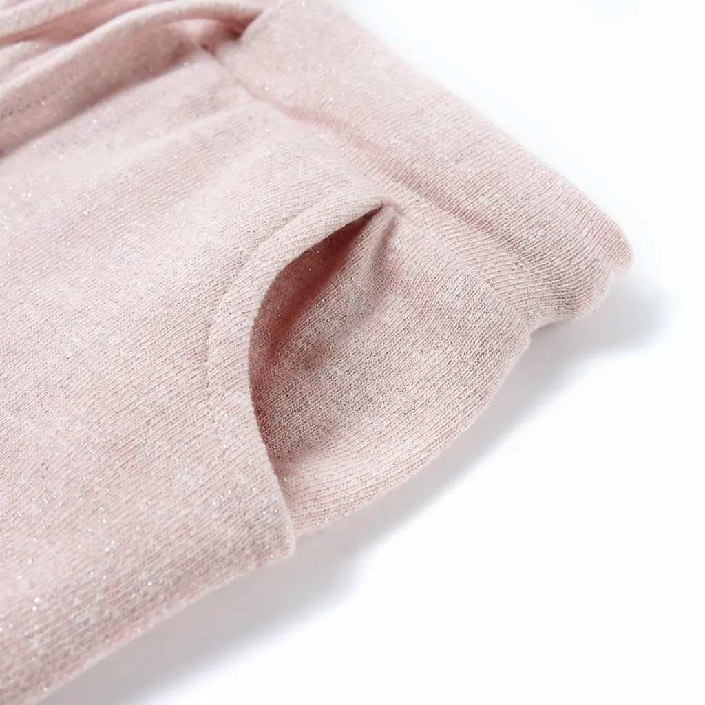 Pantaloncini per Bambini con Coulisse Rosa Chiaro Misto 128 CFW2351378