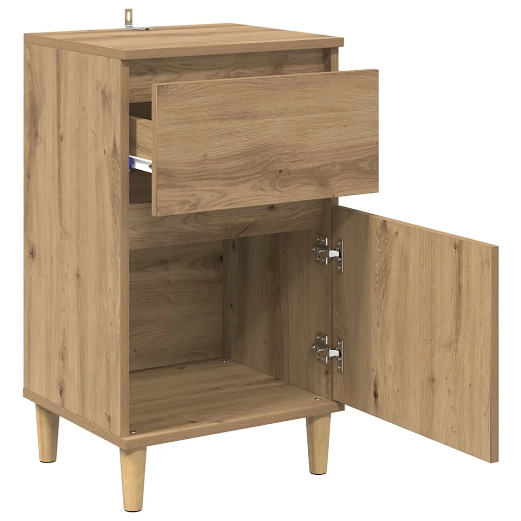 Armadio da Notte Rovere artigianale 40 x 35 x 70 cm 881235