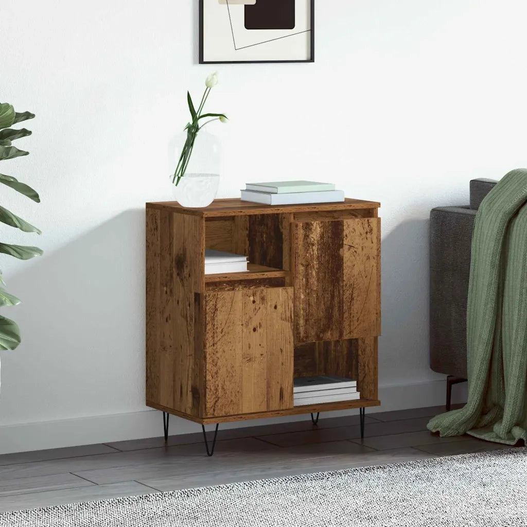 Credenza-Buffet-Armadio da cucina Legno vecchio 60 x 35 x 70 cm 337688
