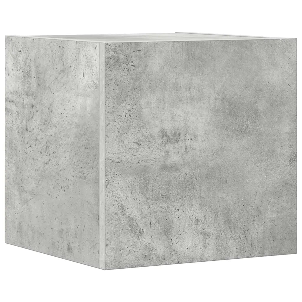 Set di Mobili Porta TV 8 pz Grigio Cemento in Legno Multistrato 3079143