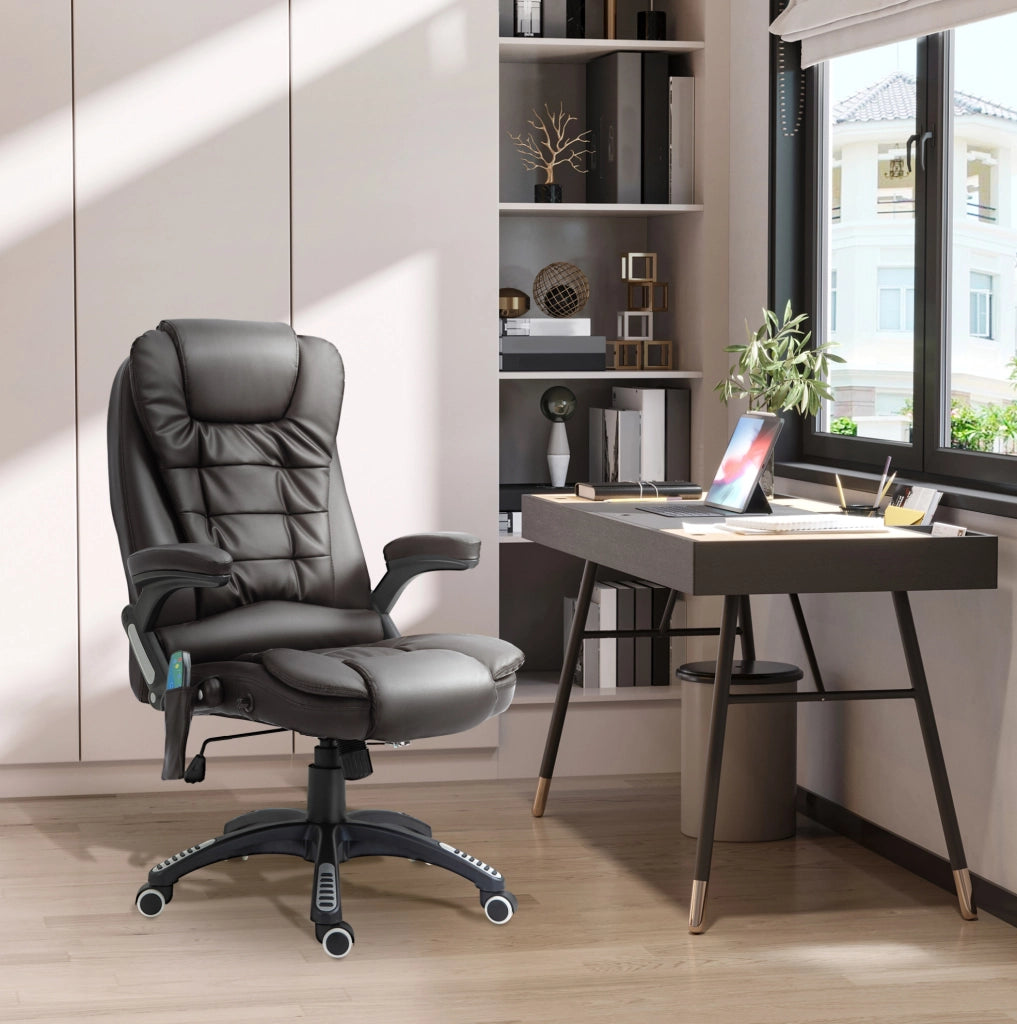 Poltrona da ufficio ergonomica con massaggio e calore