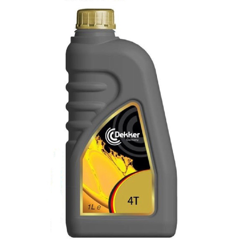 Trade Shop - Olio Lubrificante 1 Litro Per Motori A Quattro Tempi Di Moto Scooter Tosaerba 4t -
