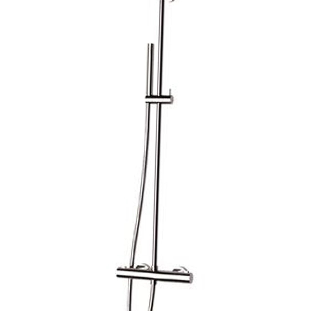 Set doccia con miscelatore, colonna, doccetta e soffione - serie elegance