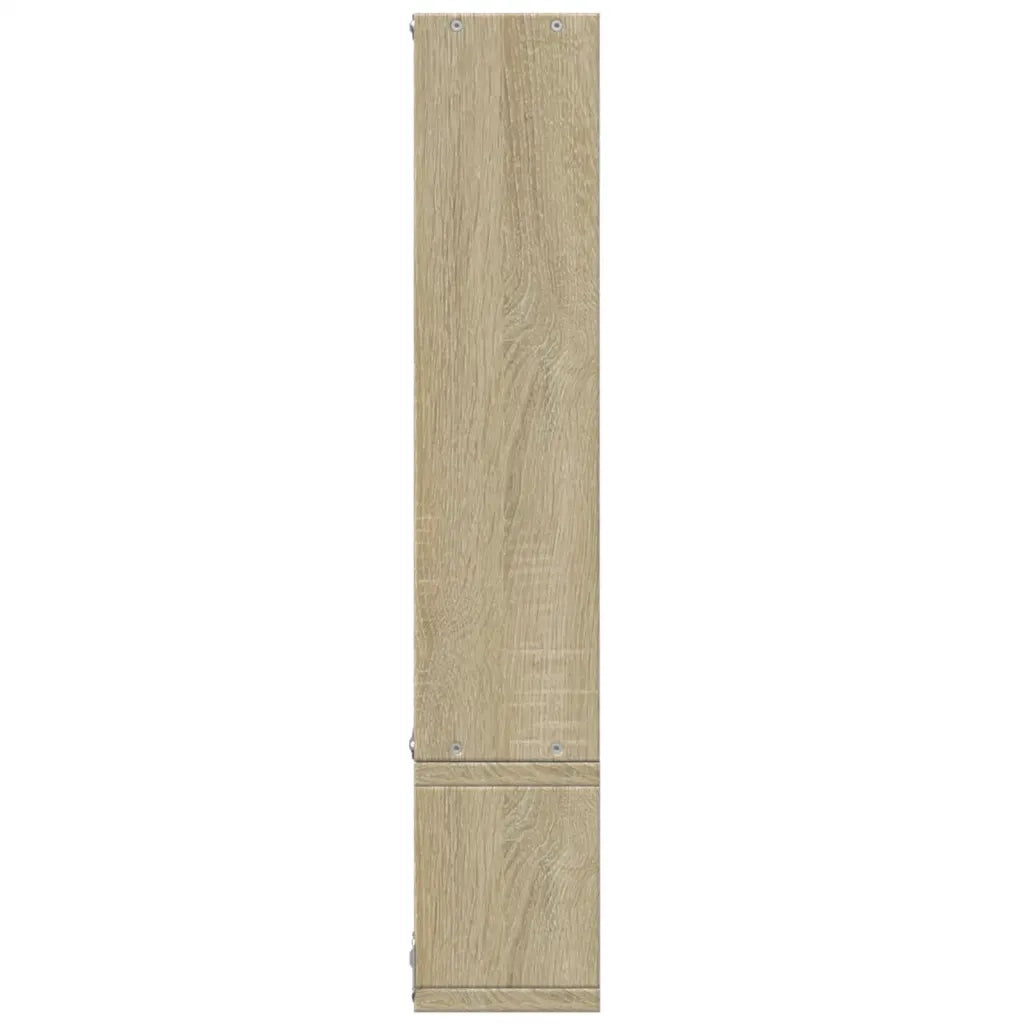 Scaffale a Parete Rovere Sonoma 96x12x64cm in Legno Multistrato 840802