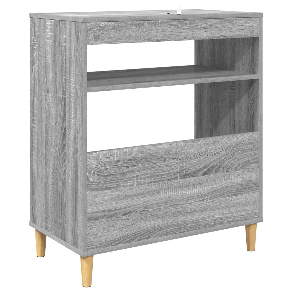 Supporto per giradischi Sonoma grigio 71 x 39,5 x 83 cm 8012895